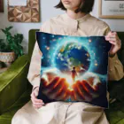 葉っぱのこの地球は財産 Cushion