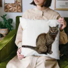 クリスタの保護猫 ポポちゃん Cushion