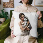 やまけんのかわいさ満点！子犬のハスキー！ Cushion