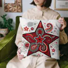 Lifehacker Diary♾️Rise Reverence by ライフハッカー358のスターペイズリー　グラフィック Cushion