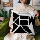 HAKONIWA CREATORSRING Official Online StoreのHAKONIWA 2nd LOGO CUSHION / WHITE Cushion