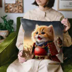 もふもふ日本史の戦ねこ Cushion