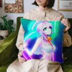 きゅぴきゅぴガールの銀髪きゅぴきゅぴ★不思議ちゃんガール Cushion