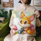 Wanderpaws-Tailsのきつねの冒険 Cushion