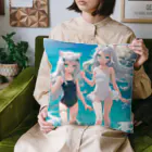 ねむねこのお店の猫耳少女00022 Cushion