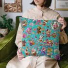 海の底のお店のちびっこワークスB Cushion