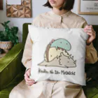 K.Sasara 公式キャラクターショップの恐竜のいる毎日（おつかれさま） Cushion