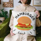 ぷるんぷるんストアのハンバーガーと言いつつチーズバーガー クッション