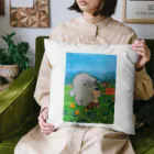 みつばち工房のコビル君と𓂃𓃰象.*ｿﾞｳさん Cushion