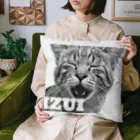 ちばっちょ【ち畳工房&猫ねこパラダイス】の宮城の方言・いずい猫 Cushion