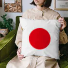 ゴロニャーのダサT屋さんの日本 JAPAN 国旗 日の丸 赤丸 Cushion