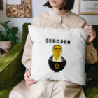 NIKORASU GOの歴史デザイン「せごどん」（Tシャツ・パーカー・グッズ・ETC） Cushion