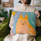 吉野直美のアートグッズ部屋のねこちゃん クッション