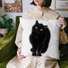 segasworksのくろねこ 888 no.1 Cushion