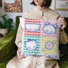 🌈キクチンのおみせやさん🌈のぎょーざわくん&フレンズ Cushion