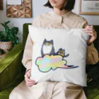 cosmicatiromの五色の雲と二匹の猫 Cushion