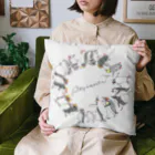 雑貨屋ペパロニのペンギン　全員集合　ペパロニオリジナル Cushion