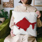 Amiの風車赤金魚 Cushion