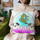 Yuko’ｓ Galleryの【開運祈願】戌年生まれ守護梵字キリーク Cushion