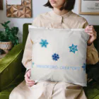 MAGOKORO CREATORS の雪の結晶 Cushion