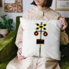 ゴロニャーのダサT屋さんの踏切 カンカングッズ Cushion