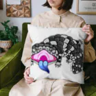 もむのふの爬虫類グッズやさんのマツカサトカゲちゃん Cushion