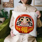 堀越ヨッシーのお店（SUZURI支店）のダルマさん Cushion