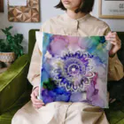 CLOVERの曼荼羅インクアート Cushion