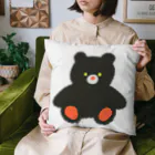 ▷            chiroruのくろいくま Cushion