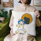 ヨープキャンが気になったのせんべいねこ Cushion