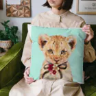 おちょぴの子ライオン Cushion