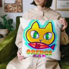 ✨🌈✨ユラクラカン🇯🇵 ✨🌈✨の🍊🐈 オレンジキャット🍊🐈　ライト Cushion