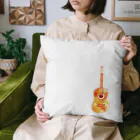 yumiのギター(orange) Cushion