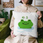 くだらないみち商店のやる気カエル Cushion