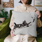 なかたです。のうちの猫様は遊び好き Cushion