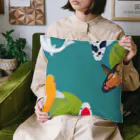 SANKAKU DESIGN STOREのひらひら、ゆらゆら、優雅に泳ぐ。B Cushion