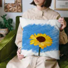 サトオのウクライナの空・ひまわり Cushion