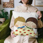 まついはるかの絵のはんぶんずっこ　パンツ編 Cushion