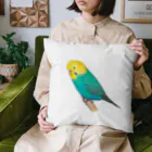 森図鑑の[森図鑑]セキセイインコレインボー Cushion