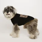 DOGECOのハーフスケルトン・ピットブルテリア Dog T-shirt