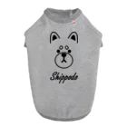 しっぽ堂のShippodo (前身頃のみのデザイン) Dog T-shirt