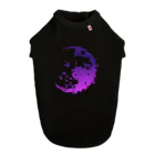 FAN-TANのBat Moon(パープル) Dog T-shirt