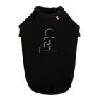 Secret CharityのCocoCannon立体風ロゴ（表） ドッグTシャツ