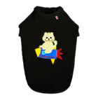 LUCKY CLUBのロケット出発ラッキーちゃん ドッグTシャツ