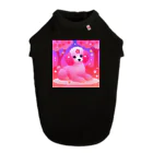 ふぇありぃているのお花見犬 Dog T-shirt