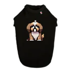 【ma chérie】A treasury of love.のピクセルシーズー Dog T-shirt