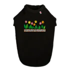 sari'sのThe blooming tulip flowers Dog T-shirt