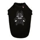 【しばし柴犬屋】のムキムキ筋肉柴犬(黒 Dog T-shirt