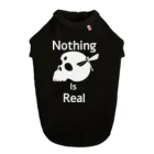 『NG （Niche・Gate）』ニッチゲート-- IN SUZURIのNothing Is Real.（白） ドッグTシャツ