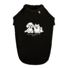 イラスト MONYAAT のToypoo ＆Pome B ドッグTシャツ